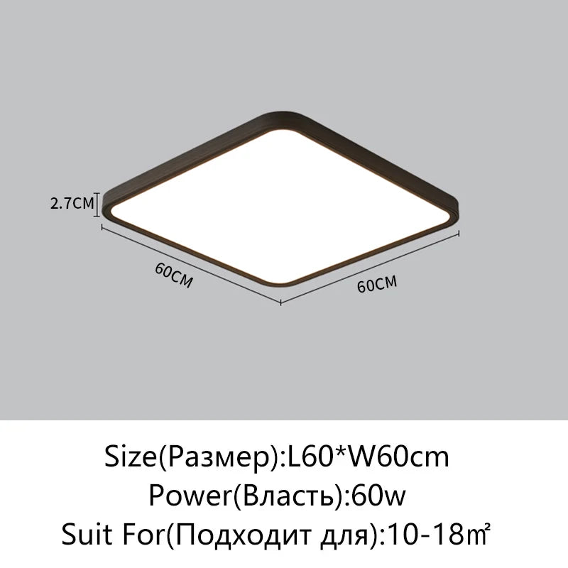 Juliette Ultrathin LED Remote Dimming Ceiling Light Modern