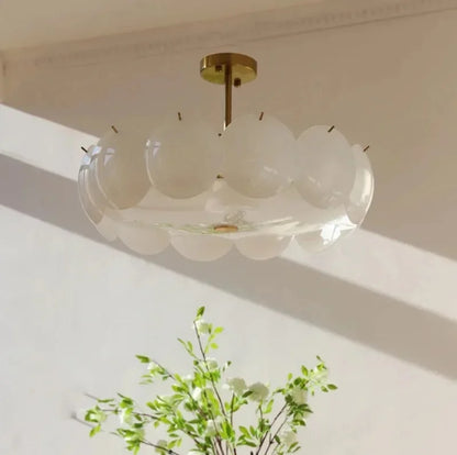 Amélie Aurora Shell Glass Pendant Lamp