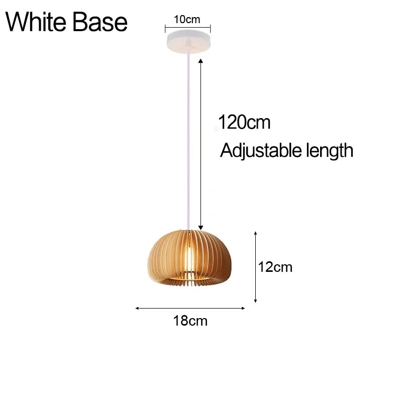 Aurélien Bamboo Rattan Pendant Light Handwoven Ceiling