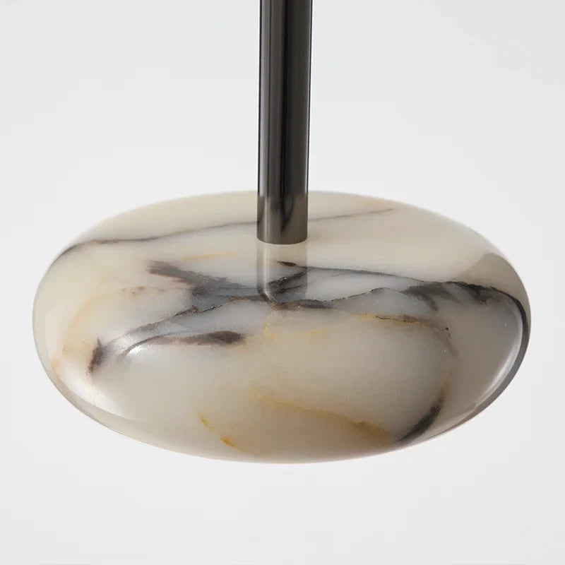 Élise Eclipse Mini Marble Disc Pendant Lamp