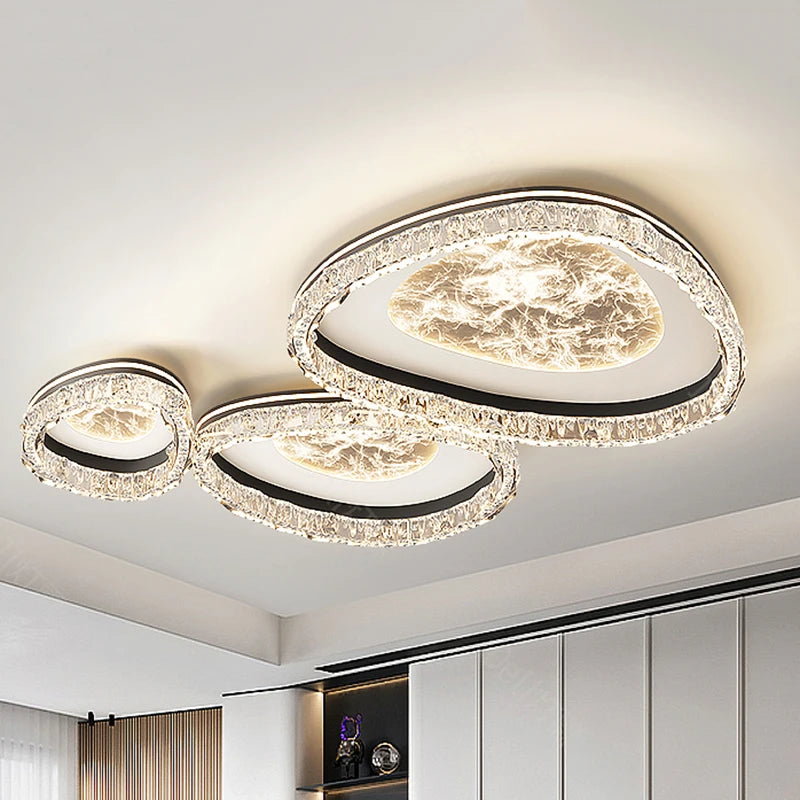 Nordic LED Ceiling Light – Modern Minimalist Flush Mount for Living Room & Bedroom