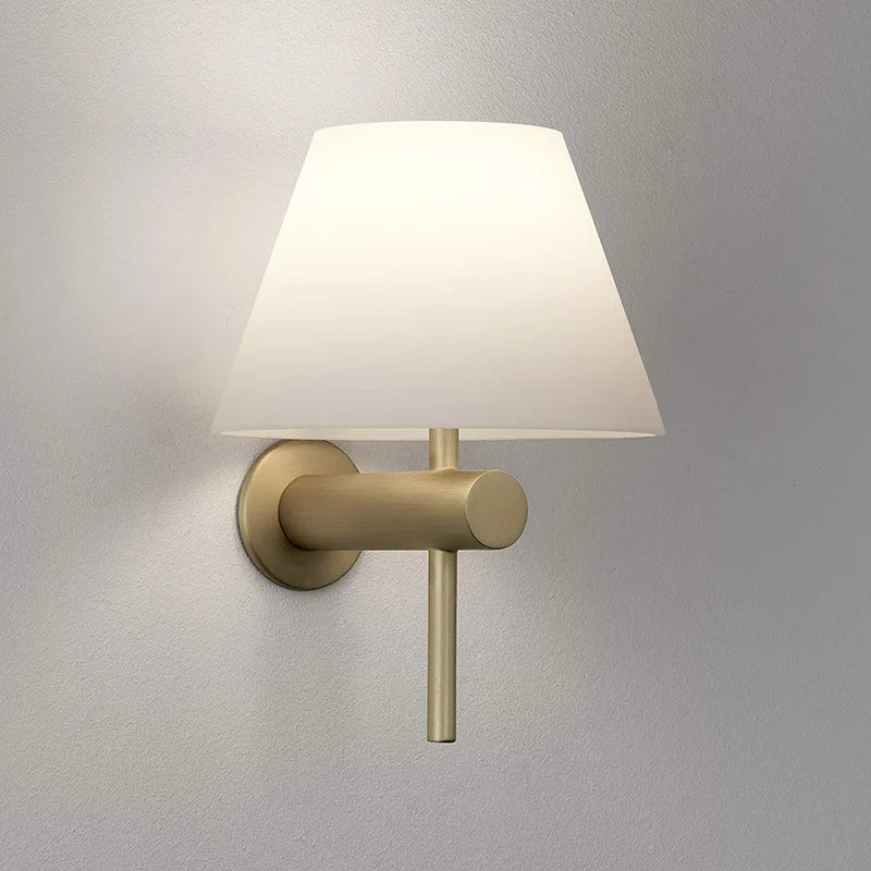 Sophie Modern Fabric Wall Sconce E27 Minimalist Bedside Light