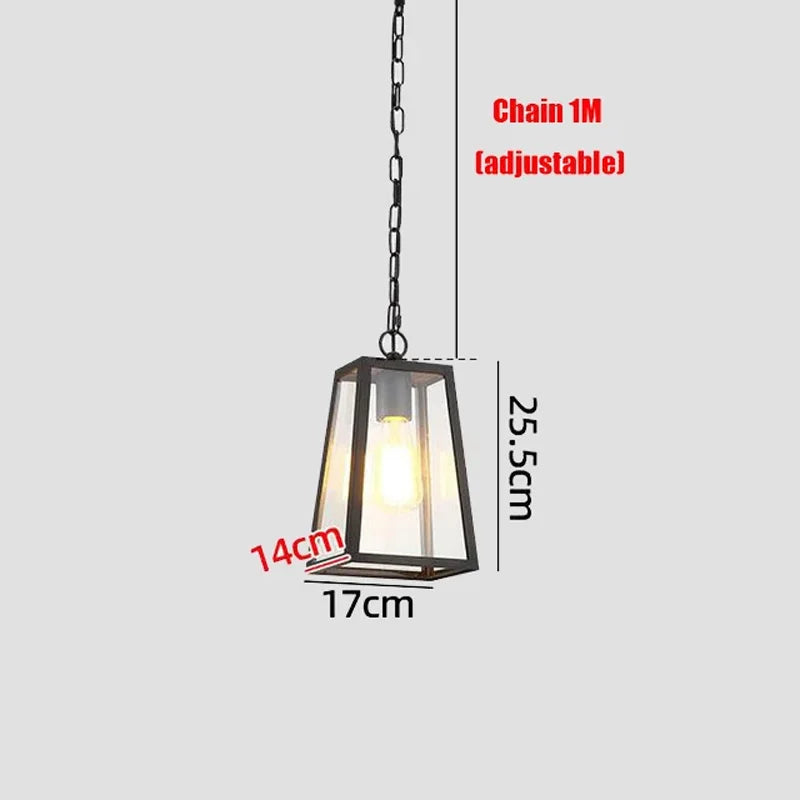 Élodie Outdoor Waterproof Pendant Chandelier Garden Pavilion