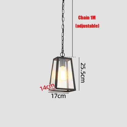 Élodie Outdoor Waterproof Pendant Chandelier Garden Pavilion