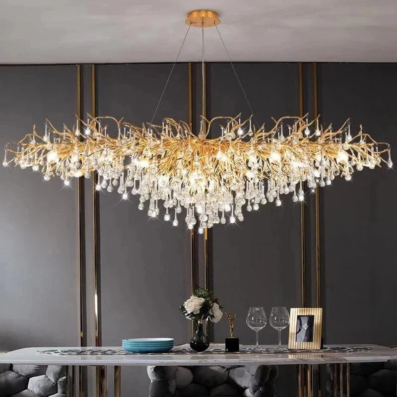 Noémie Waterdrop Luxury Crystal Chandelier
