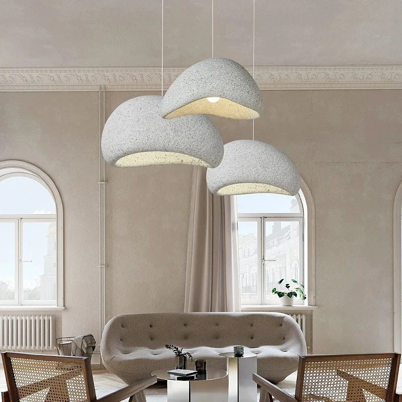 Sophie Wabi Sabi Resin Pendant Light Minimalist Ceiling Lamp