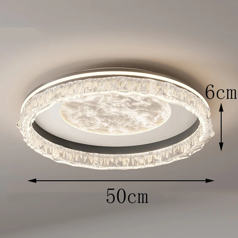 Nordic LED Ceiling Light – Modern Minimalist Flush Mount for Living Room & Bedroom