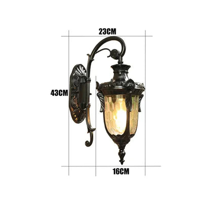 Celeste Retro Outdoor Waterproof Wall Lamp