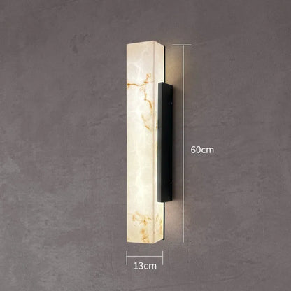 Amélie Modern IP65 Outdoor Marble LED Wall Light Stainless Porch Lamp