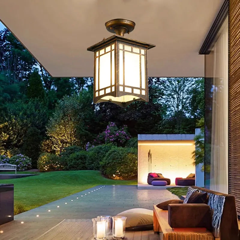 Aurélie Outdoor Ceiling Light Waterproof Balcony Lamp