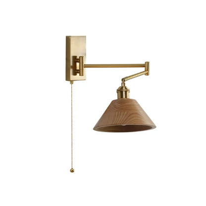 Madeleine Rotating Wall Lamp Pull Chain Switch