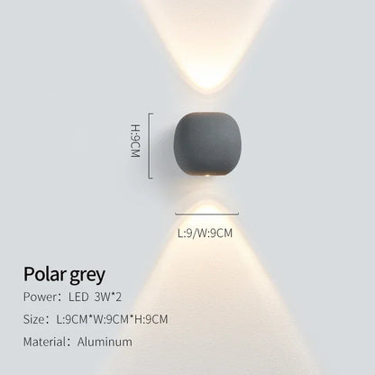 Élise Modern Waterproof Up & Down Wall Light
