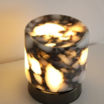 Camille Cosmo Glow Marble LED Bedside Lamp