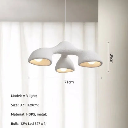 Colette Nordic Minimalist Designer Pendant Chandelier