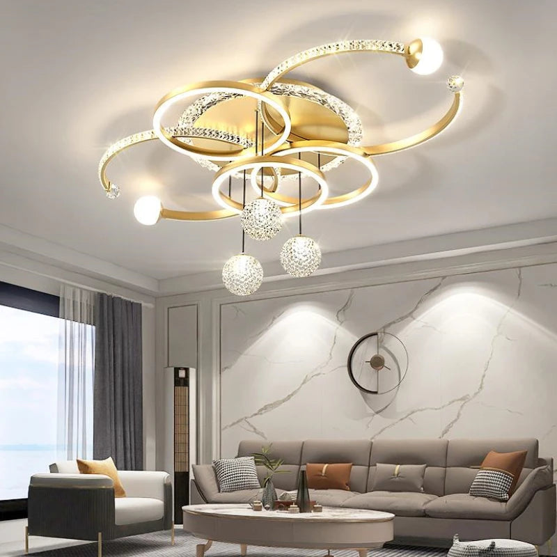 Océane Modern Luxury LED Ceiling Pendant Light