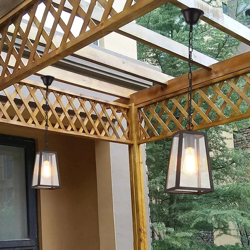 Élodie Outdoor Waterproof Pendant Chandelier Garden Pavilion