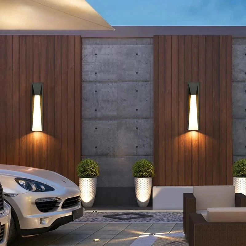 Aurélie Outdoor LED Wall Lamp Waterproof Modern Sconce