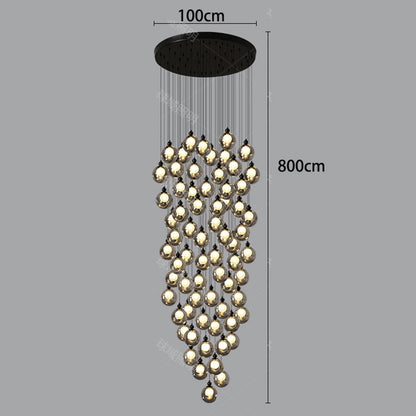 Sophie Luxury Crystal Multi-Head Pendant Chandelier