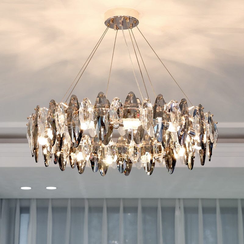 Elodie Crystal Leaf Nordic Luxury Chandelier