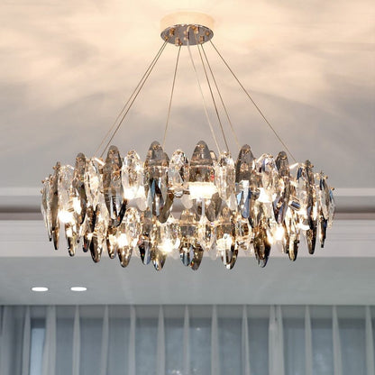 Elodie Crystal Leaf Nordic Luxury Chandelier