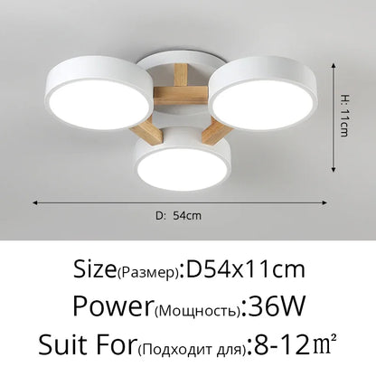 Chloé Nordic Macaron LED Ceiling Chandelier Light
