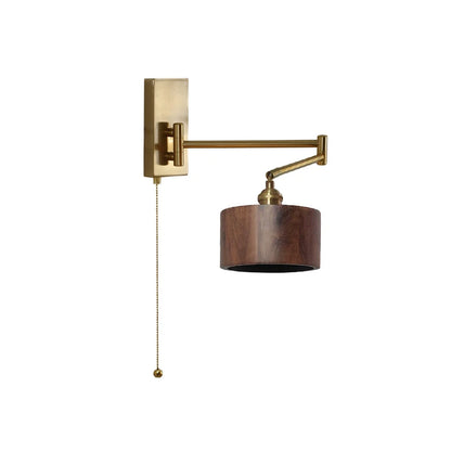 Madeleine Rotating Wall Lamp Pull Chain Switch