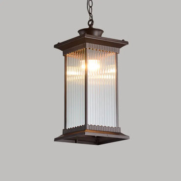 Claire Outdoor Retro Pendant Chandelier Courtyard Light