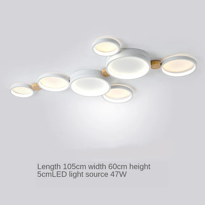 Modern LED Ceiling Light – Minimalist Flush Mount for Living Room, Bedroom & Dining Area