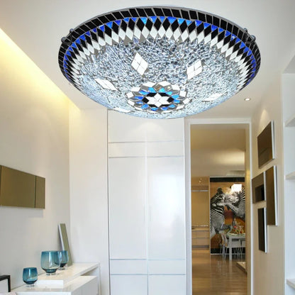 Sofia Turkish Glass Art Ceiling Light LED Fixture