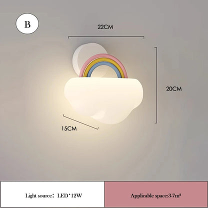 Sophie Cloud Little Ceiling Lamp Kids Nursery Bedroom Light
