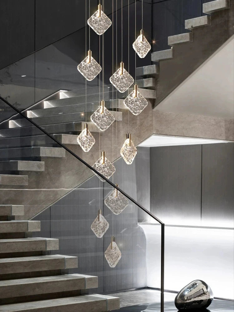 Isabelle Luxury Crystal LED Ceiling Chandelier