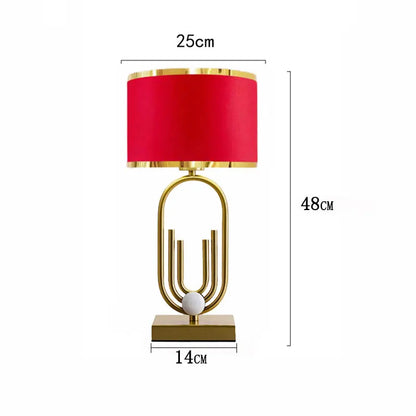 Orléans Modern Gold Geometric Table Lamp