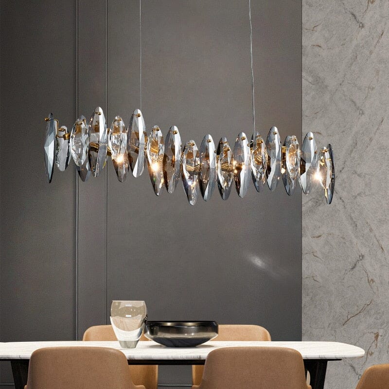 Elodie Crystal Leaf Nordic Luxury Chandelier