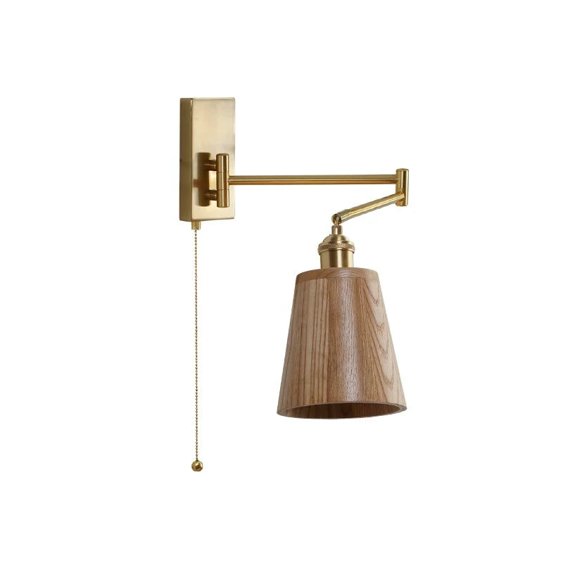Madeleine Rotating Wall Lamp Pull Chain Switch