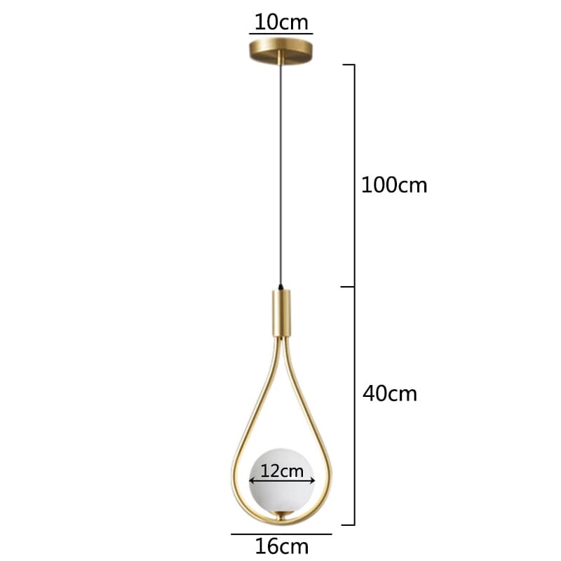 Margaux Modern Droplet Pendant Light