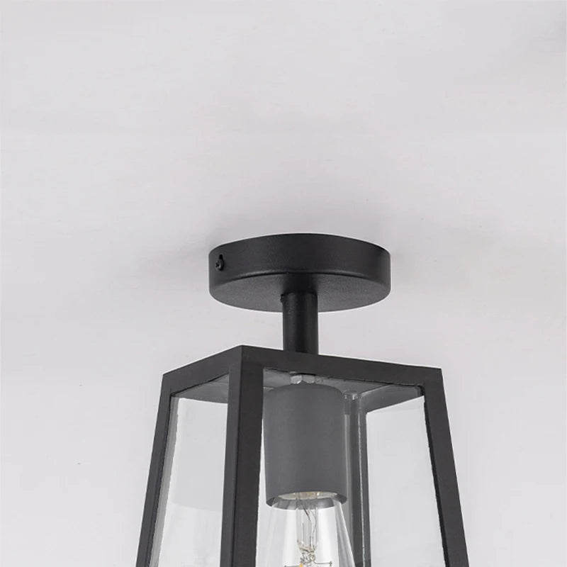 Chloé Retro Outdoor Ceiling Lamp Waterproof Porch Light