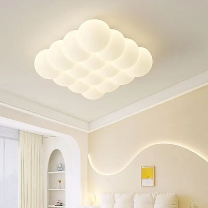 Amélie Bubble Cream LED Ceiling Light Full Spectrum Eye Care