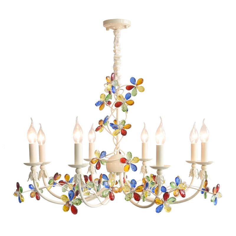 Amélie Crystal Flower Romantic European Chandelier