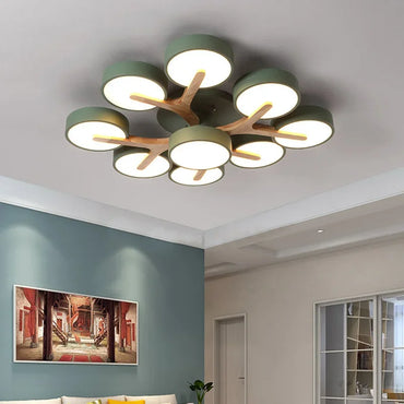 Chloé Nordic Macaron LED Ceiling Chandelier Light