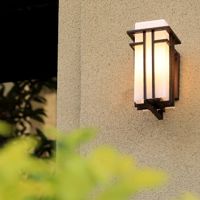 Yvette Outdoor Waterproof Wall Lamp Modern Up Down Light