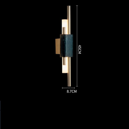 Elise Crystal Square Wall Lamp Nordic Modern