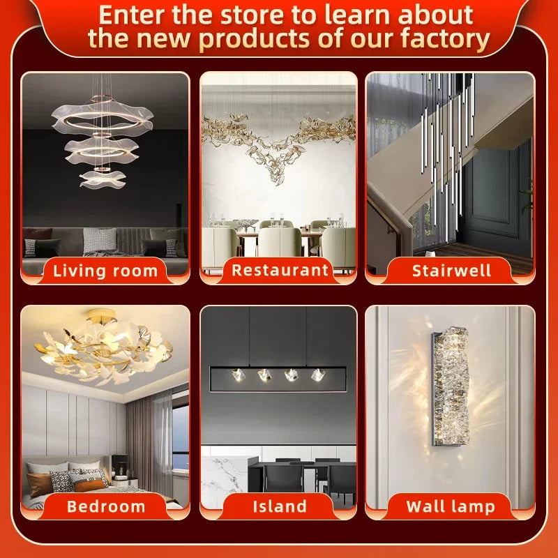 Élodie Crystal Ring LED Pendant Chandelier Light