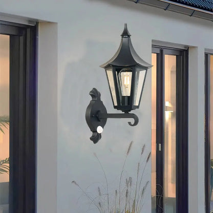 Elise Outdoor Sensor Wall Lamp Waterproof Corridor Light