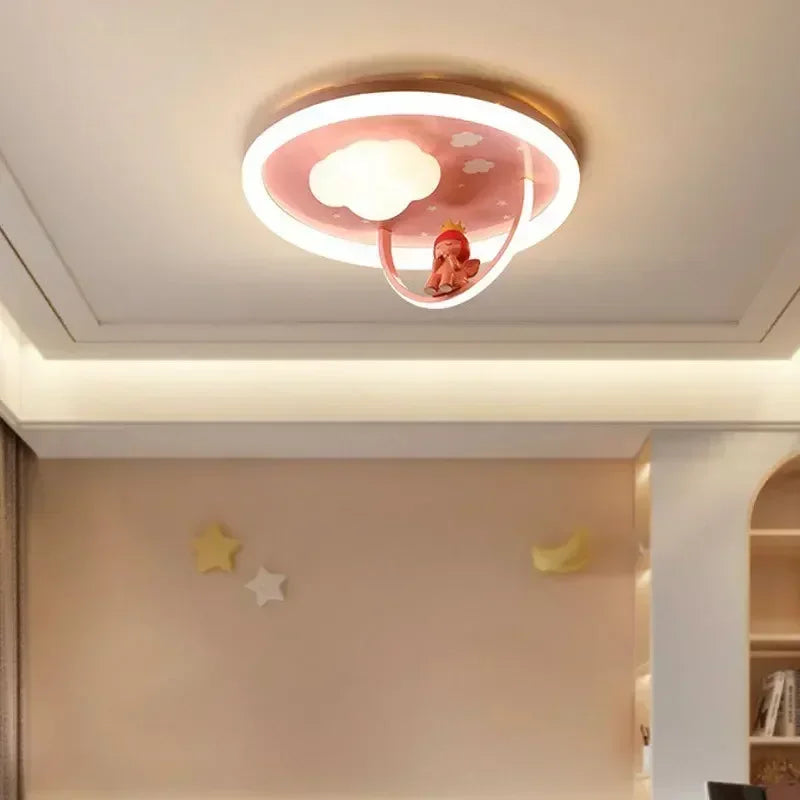 Amélie Astronaut Rocket LED Ceiling Light Kids Room Dimmable