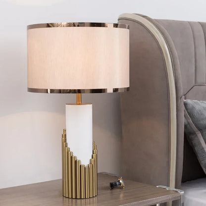Aurelia Marble Accent Luxury Table Lamp