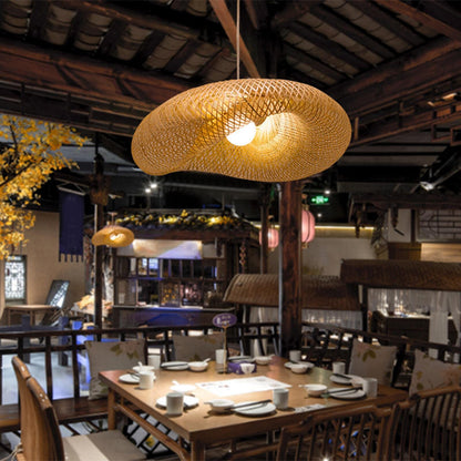 Juliette Bamboo Weaving Pendant Light