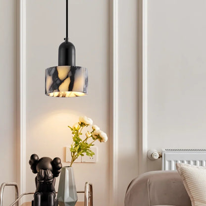 Noémie Carrara Marble Eclipse Pendant