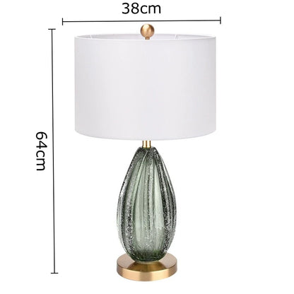 Celeste Crystal Glass Droplet Table Lamp