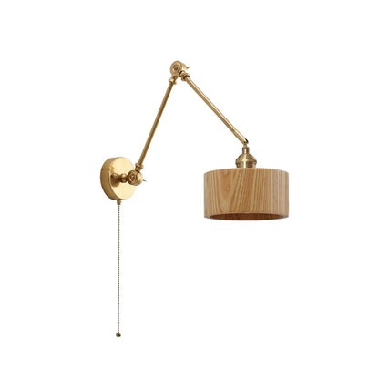 Madeleine Rotating Wall Lamp Pull Chain Switch