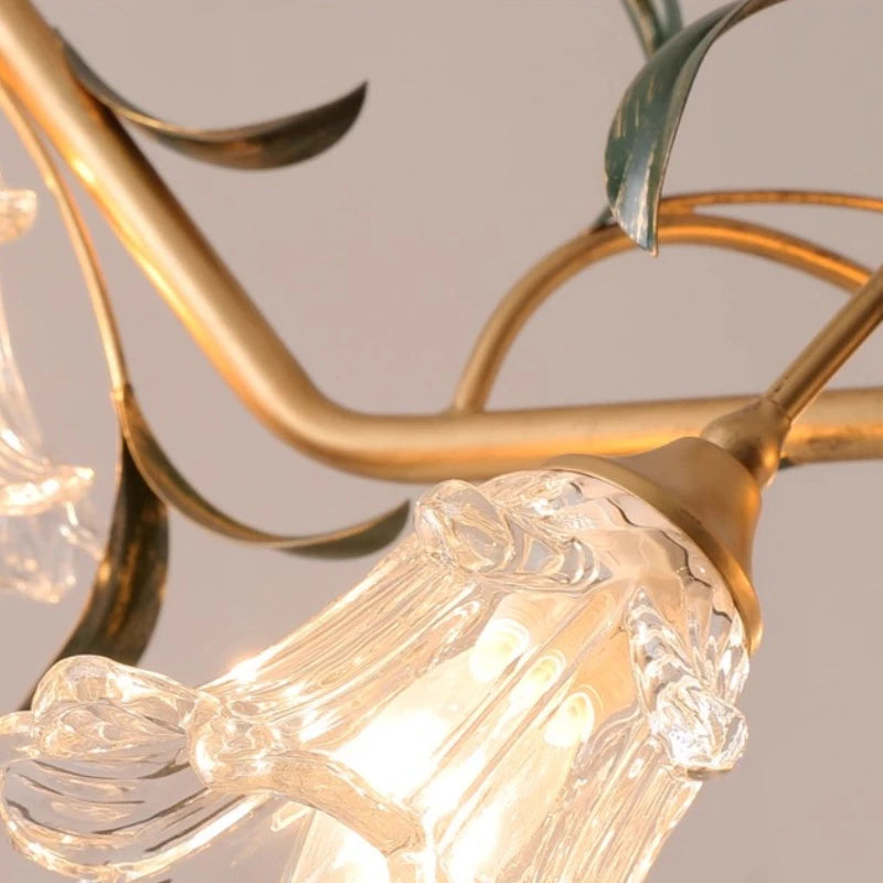 Adèle Floral Pendant Chandelier for Dining & Bedroom Interiors